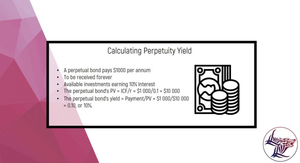 Calculating Perpetuity Yield